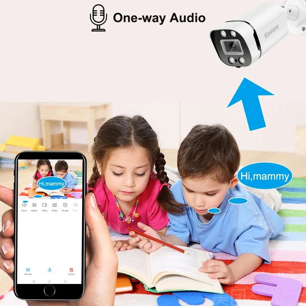 4K Color Night Vision Camera for Home - Enovarah