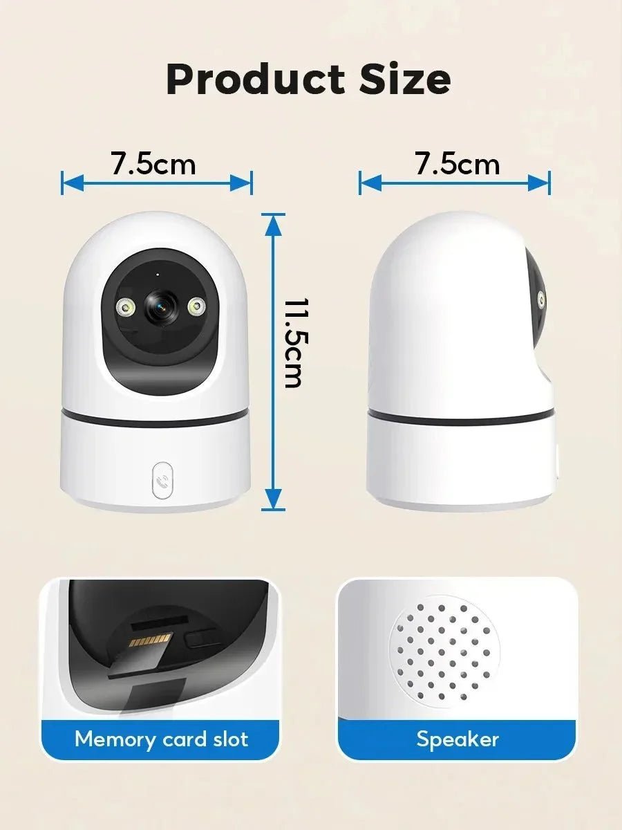 5MP Indoor Baby Monitor for Parents - Enovarah