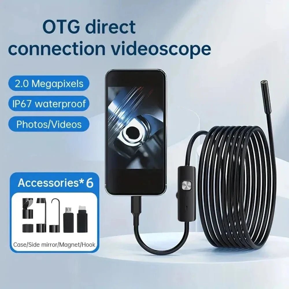 8mm Car Endoscope for Home Mechanics HD - Enovarah