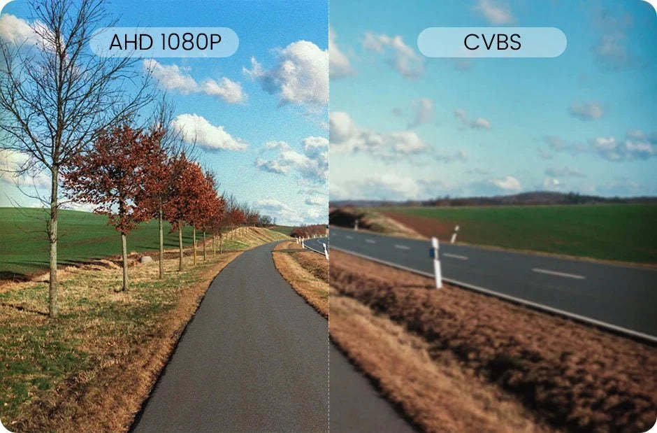 GreenYi 170 Degree 1080P AHD Rear View Camera VW Audi Parking - stepyours.com