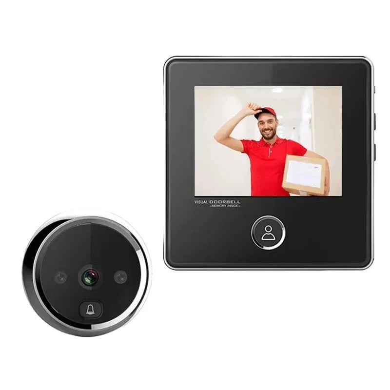 KAK 2.8 Inch LCD Door Viewer With IR Night Vision Pro - stepyours.com
