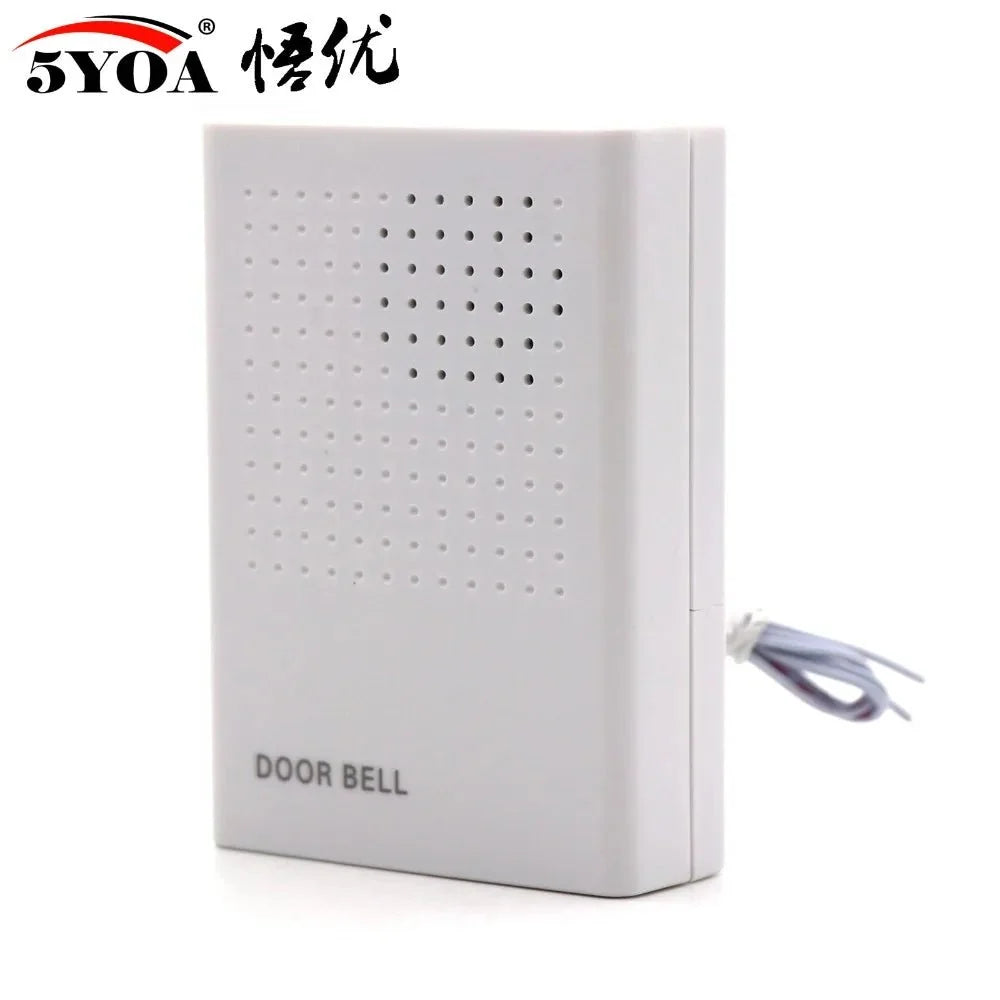 Dual Mode Doorbell Battery Or 12V Wired Easy Access Hooks - stepyours.com