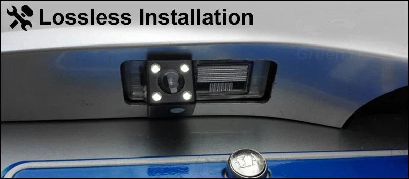 GreenYi Rear View Camera Bracket With License Plate Lights For Suzuki SX4 Liana - stepyours.com