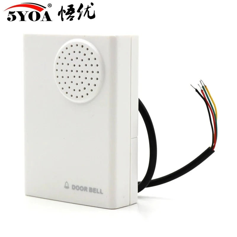 Dual Mode Doorbell Battery Or 12V Wired Easy Access Hooks - stepyours.com