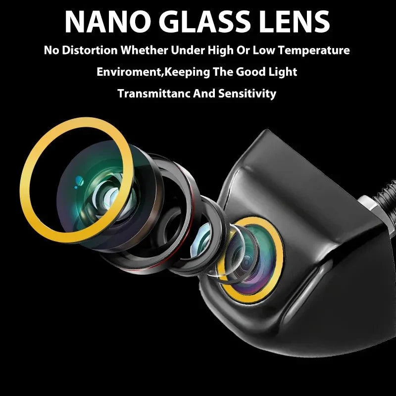 Universal AHD CVBS Fisheye Car Rearview Camera 170 Night Vision Waterproof - stepyours.com