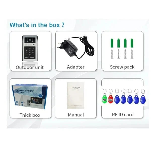 Tuya Smart WiFi Doorbell 1080P Outdoor Camera RFID Alerts - stepyours.com