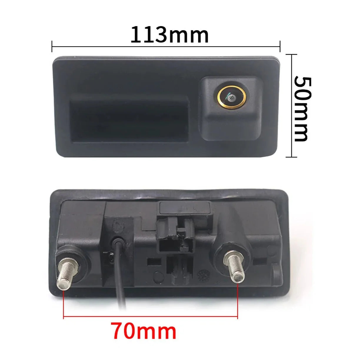 AHD 1080P Car Tailgate Handle Rear View Camera For VW Passat Golf Jetta Polo - stepyours.com