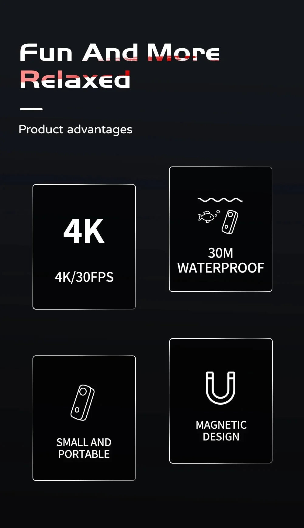 SJCAM C100 Plus Action Camera 4K30FPS 12MP Waterproof 30M WiFi - stepyours.com