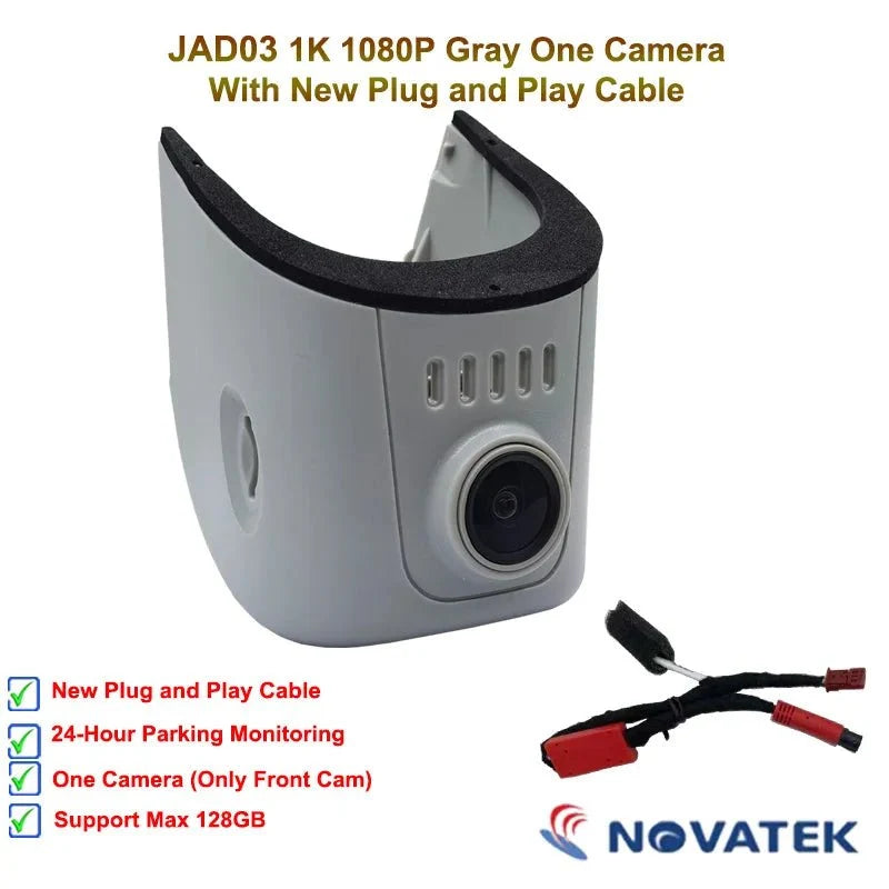 Plug and Play 4K Car Dash Cam for Audi A3 A4 A5 A6 A7 A8 Q3 Q5 Q7 TT 2016 - 2023 - stepyours.com