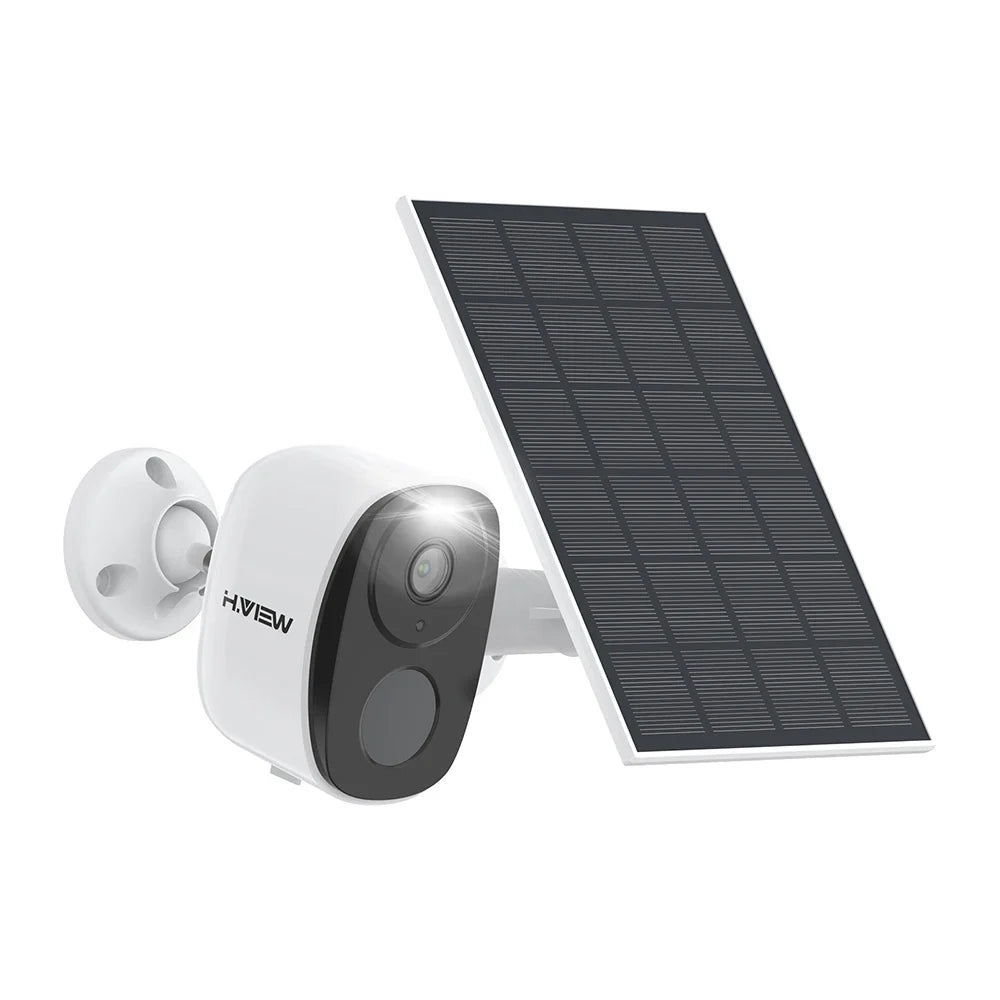 H View PIR Battery Powered Wireless Outdoor Security Camera 2K 3MP WiFi Siren - stepyours.com
