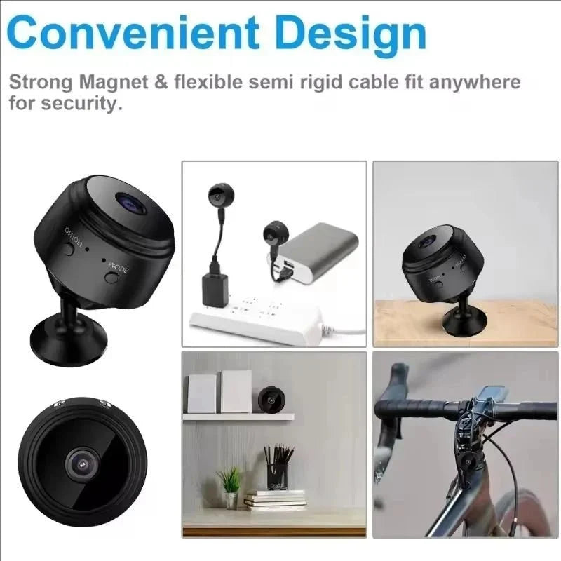 A9 WiFi Mini Camera - Wireless Video Recorder For Infants And Pets - stepyours.com