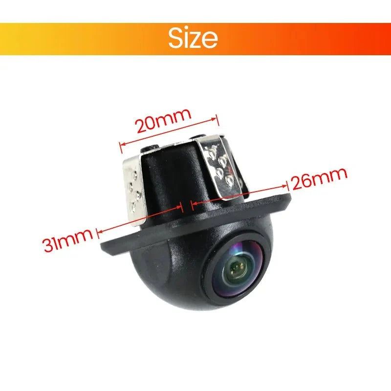 IP68 Waterproof 180 Degree Auto Parking Assist Rear View Camera 1080P AHD - stepyours.com