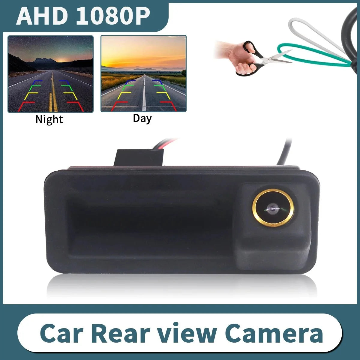 Rear View Camera 1080P 170 Degree For Ford Focus 2 Mk2 Mondeo Mk4 S Max - stepyours.com
