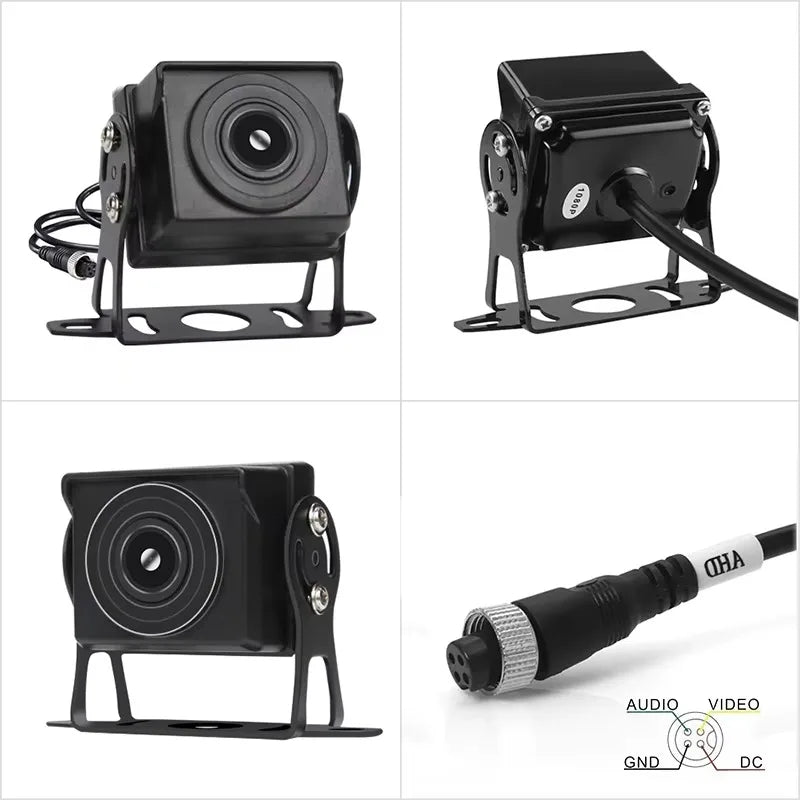 AHD 1080P Rear View Backup Camera for Trucks Buses RVs Waterproof Night Vision - stepyours.com