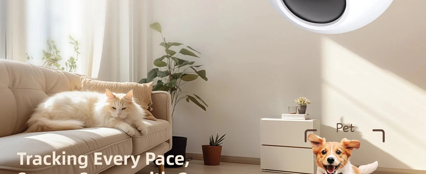 2.4G WiFi Indoor Camera - 2K 360 Degree PTZ With Night Vision And Two Way Talk - stepyours.com