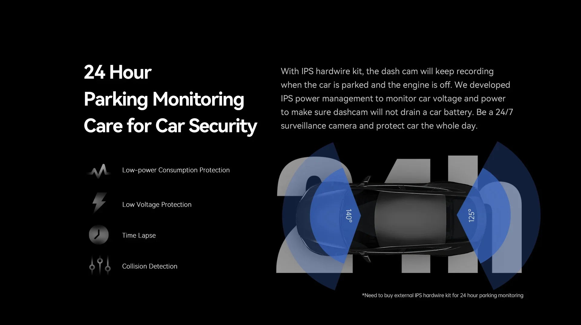 DDPAI Mola N3 Pro Dash Camera 2.5K Car DVR With WiFi And Smart Connect - stepyours.com