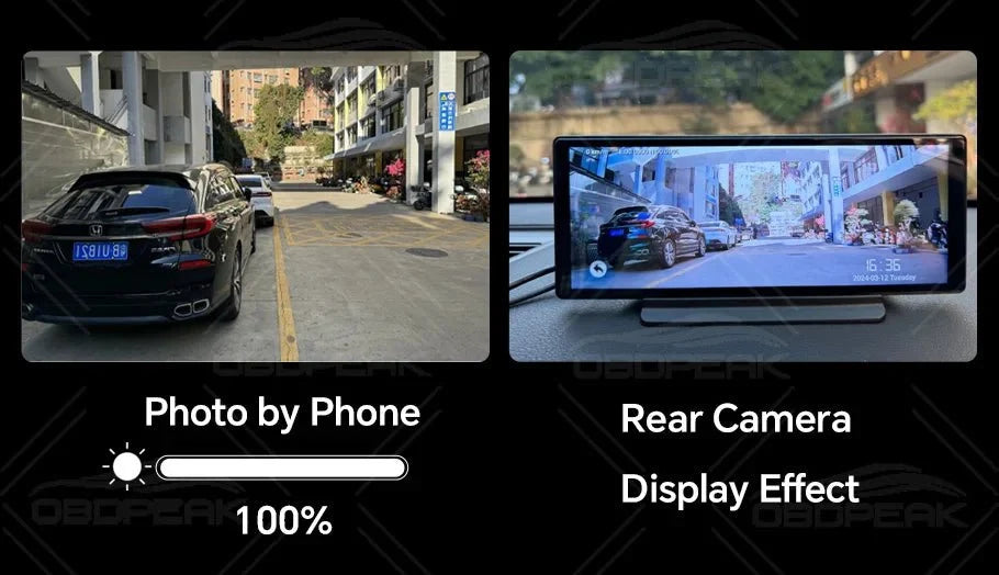 FHD 1080P Car Rear View Camera Waterproof For DVR Dashcam T30 K50 - stepyours.com