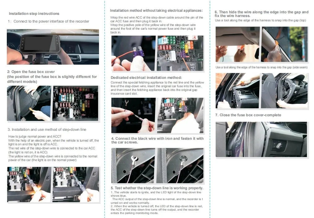 4 Channel WiFi Dash Cam 1080P Front Rear Left Right Night Vision Loop Recording - stepyours.com
