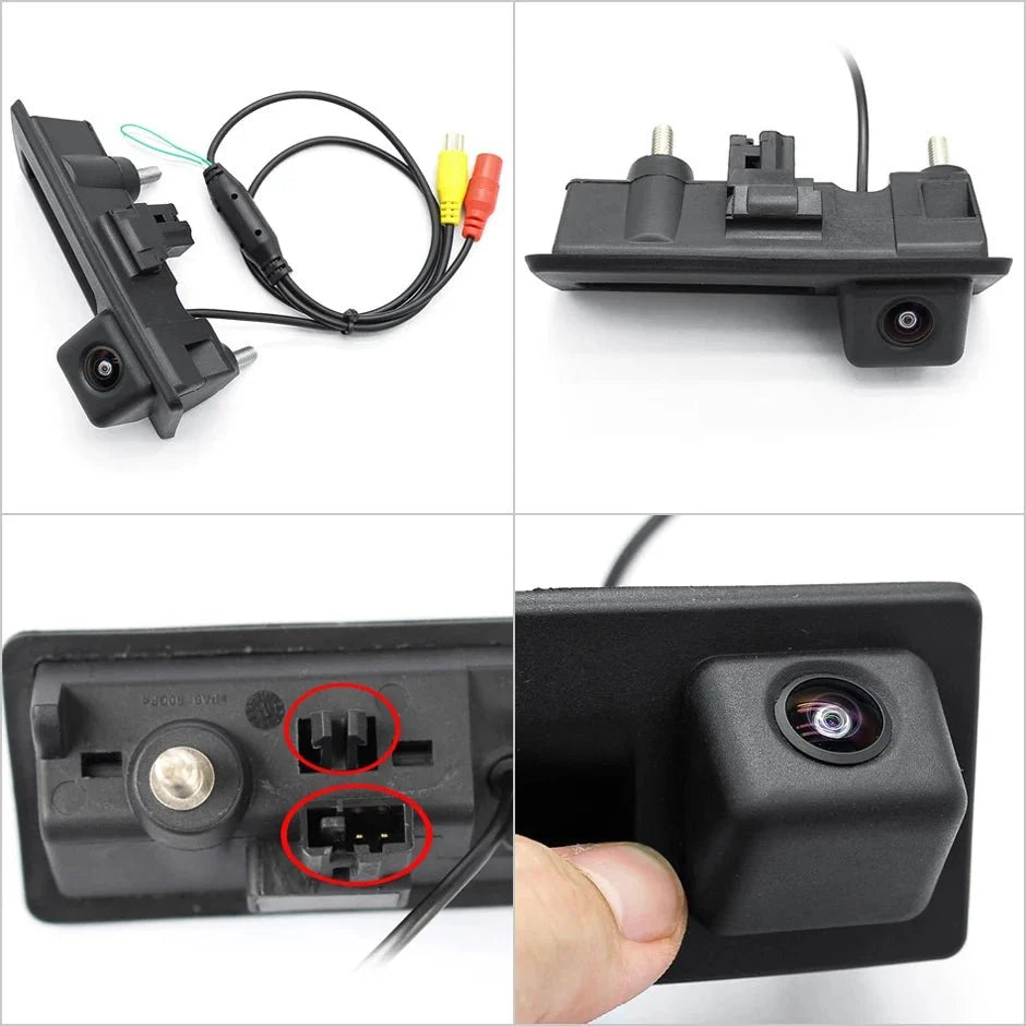 GreenYi 170 Degree 1080P AHD Vehicle Rear View Camera For VW Golf Passat Jetta - stepyours.com