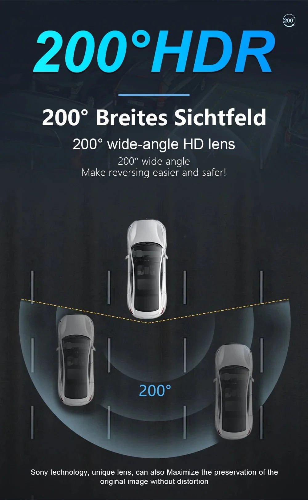 Nevegetor AHD 1080P Car Rear View Camera 170 Degree Fisheye Night Vision - stepyours.com