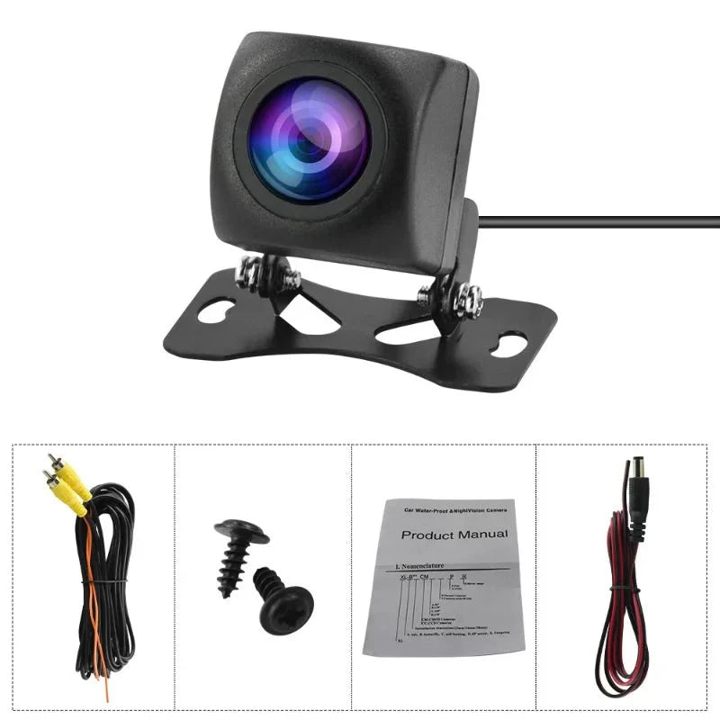 Universal 1080P AHD Car Rear Camera 170 Wide Angle Night Vision Waterproof - stepyours.com