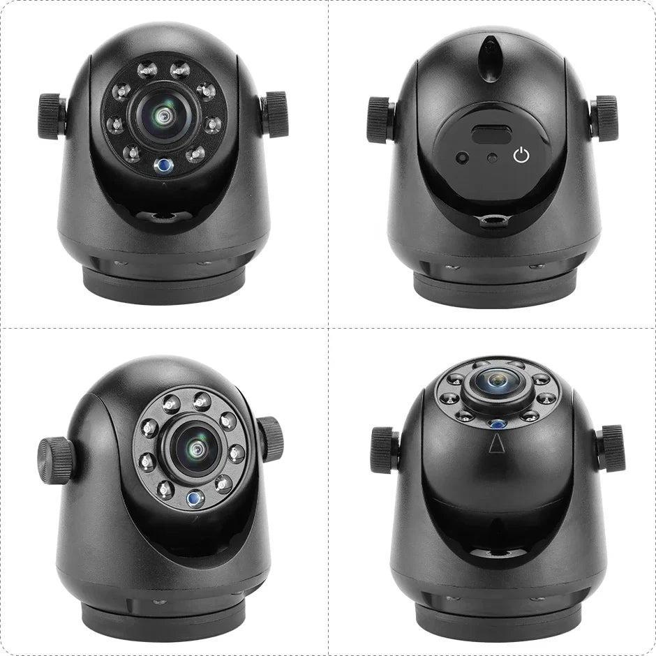 GreenYi 5G WiFi Magnetic Hitch Rear View Camera Night Vision Trailer RV - stepyours.com