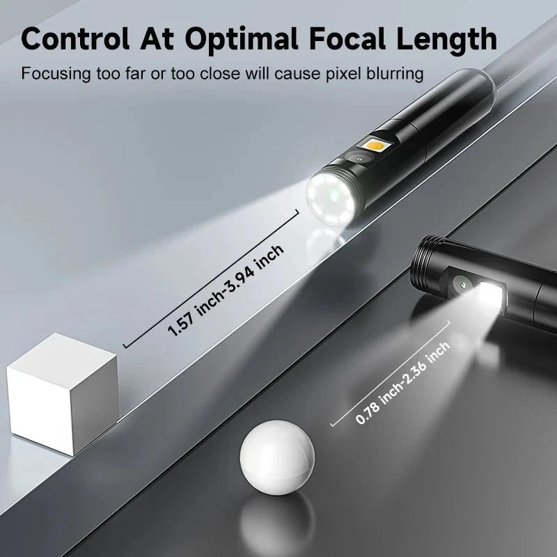 HD1080P Endoscope 3in1 USB Type - C Dual Camera for iPhone Android.add Hooks - stepyours.com