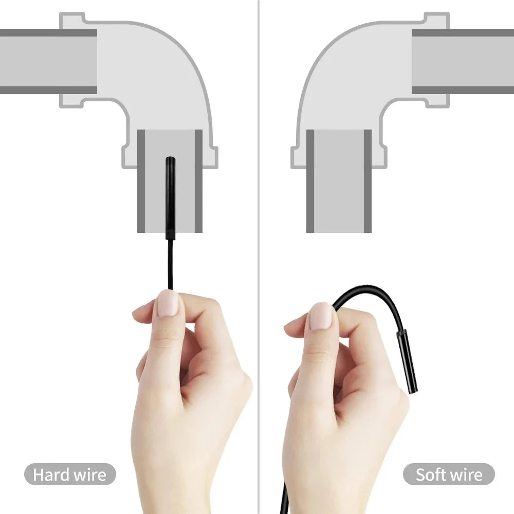 HD1920P Endoscope Camera - Type C Inspection For Car Sewer And Pipeline IP67 - stepyours.com