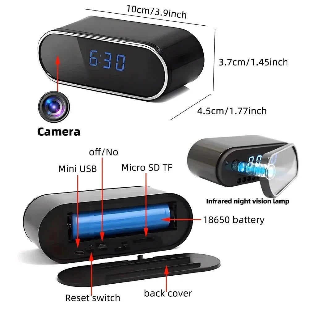4K WiFi Camera Night Vision Motion Detection Remote Viewing - stepyours.com