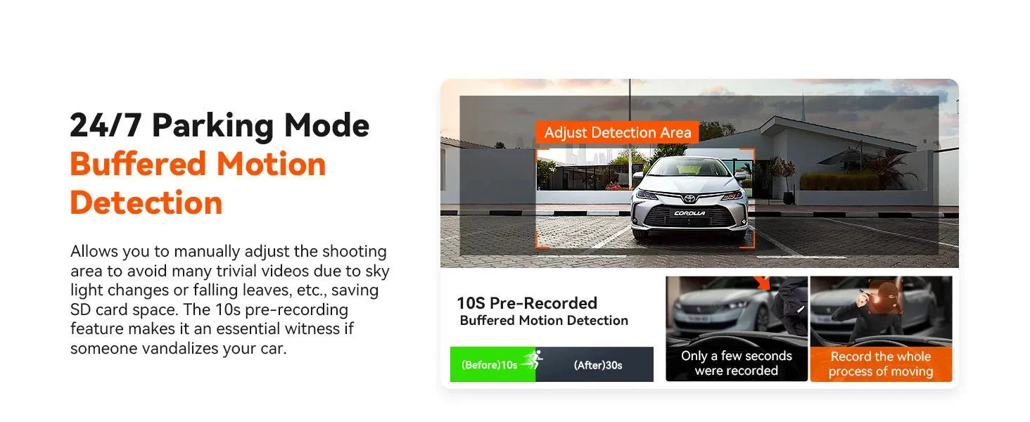 Sherway 3 Channel 4K Car Dash Cam With GPS Recorder 170 Degree Front Lens LCD - stepyours.com