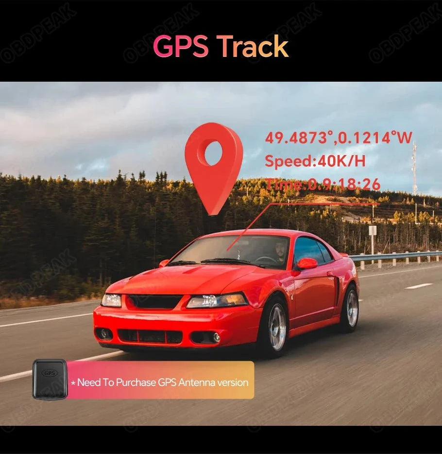 OBDPEAK K8 Pro Dash Cam Front 5K Rear 1080P CarPlay Android Auto 11.3 AI Screen - stepyours.com