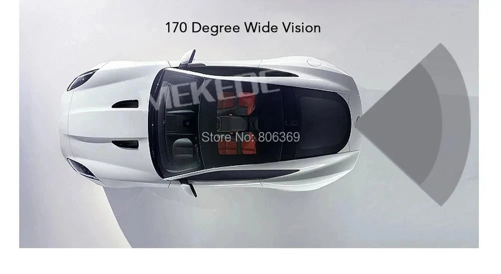 Navifans Rear View Camera 1080P 720P AHD CVBS 170 Wide Angle Night Vision - stepyours.com