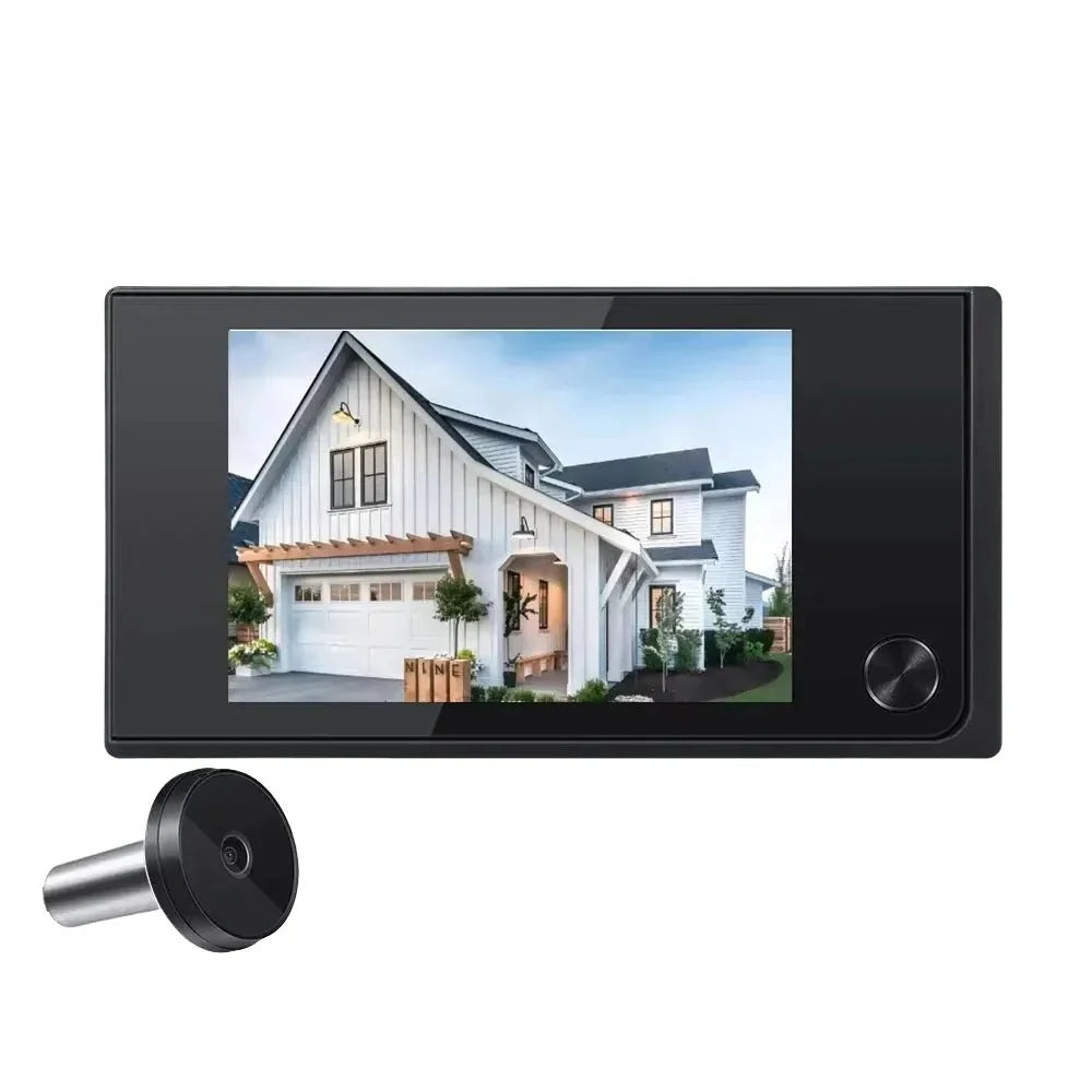 Awapow 3.5 Inch Door Peephole Viewer HD 2MP Wide Angle - stepyours.com