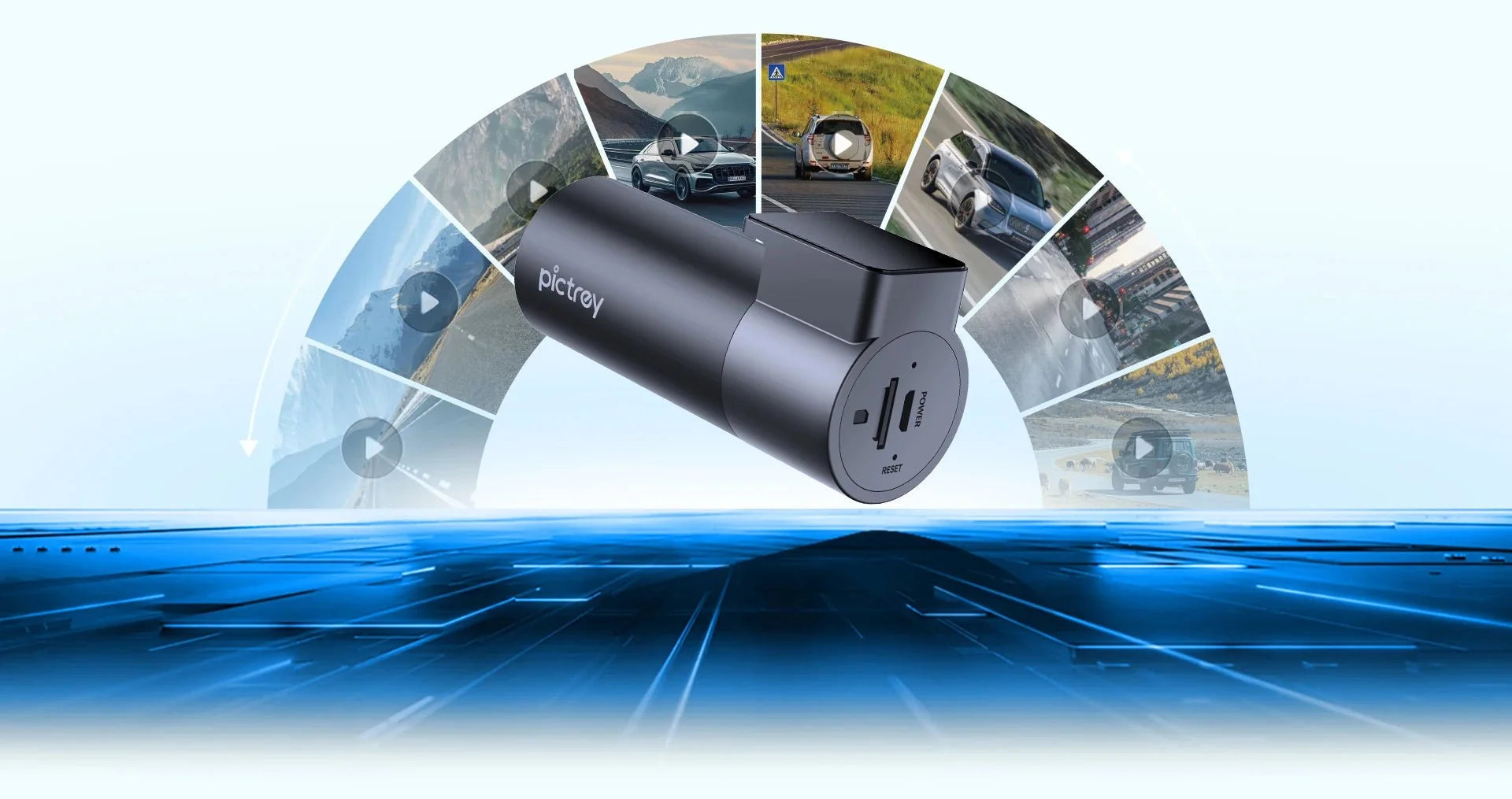 Pictrey M2 2K Dash Cam Night Vision 330 Degree Rotatable Car DVR Parking Monitor - stepyours.com