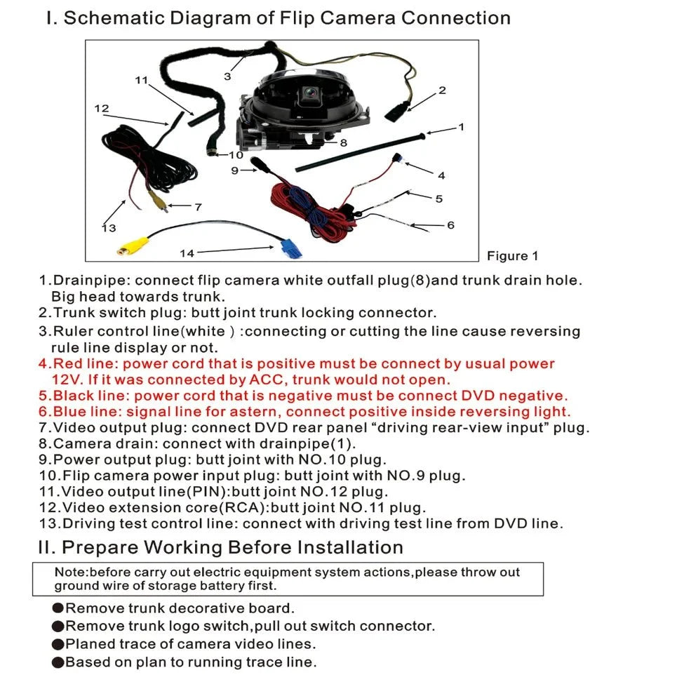 Gold Fisheye 170 Degree AHD 1080P Flip Emblem Backup Camera For VW Passat Golf - stepyours.com