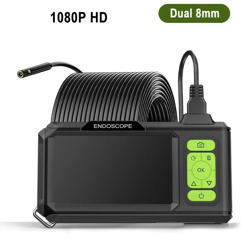 ENWOR Industrial Endoscope 4.3 Inch IPS Screen Autofocus Camera With Triple Lens - stepyours.com