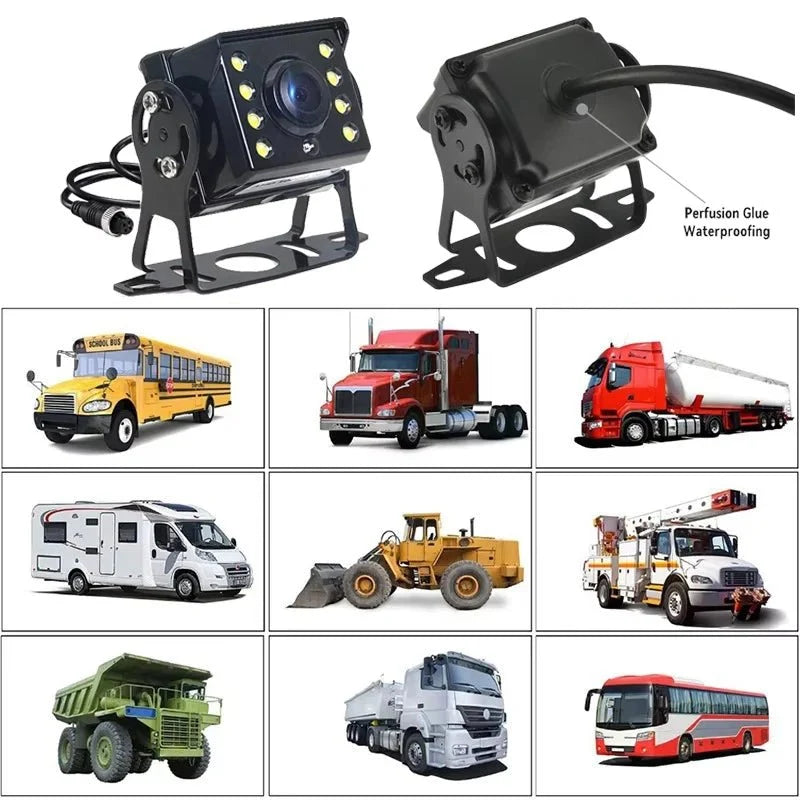170 Degree AHD 1080P Truck Bus RV Rear View Camera Starlight Night Vision - stepyours.com