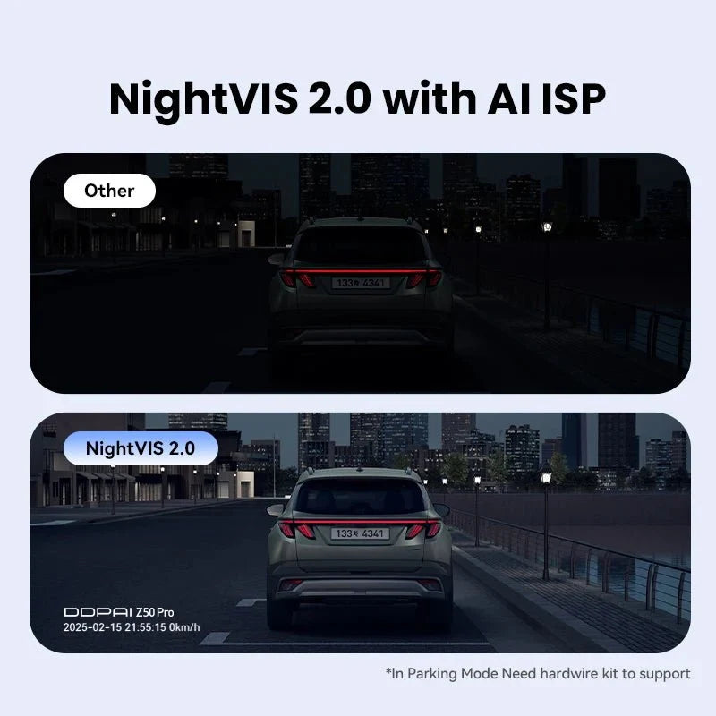 DDPAI Z50 Pro 4K UHD Dash Cam With 3 Inch IPS Display GPS ADAS Parking Monitor - stepyours.com
