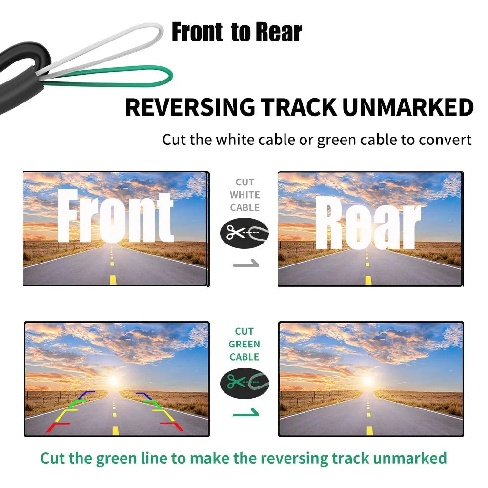 Car Rear View Camera 170 Degree Wide Angle Waterproof HD Night Vision For BMW - stepyours.com