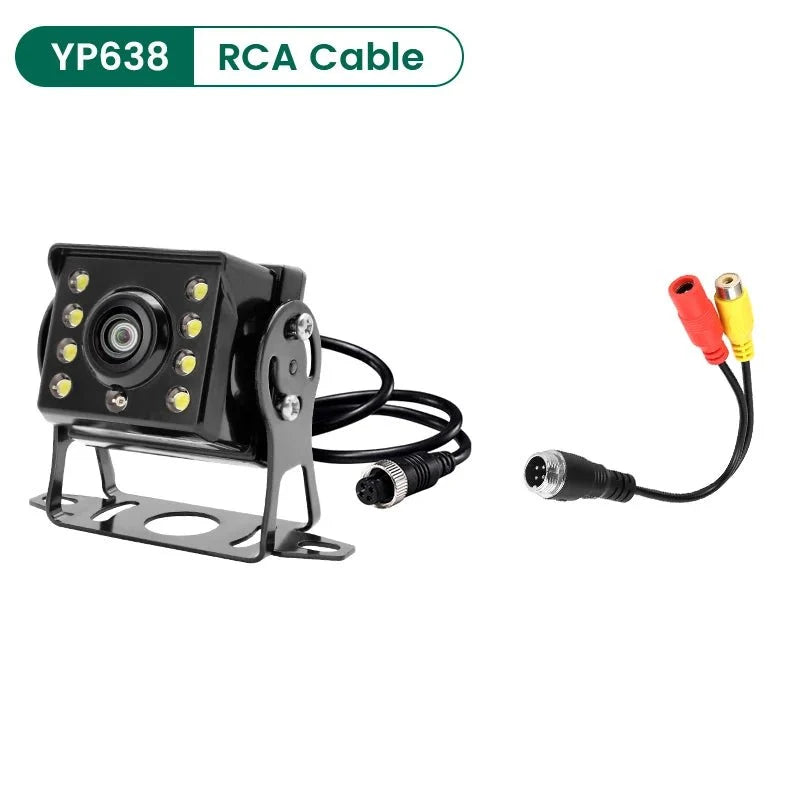 GreenYi 170 Degree AHD 1920x1080 Fisheye Car Bus Truck Rear View Camera - stepyours.com