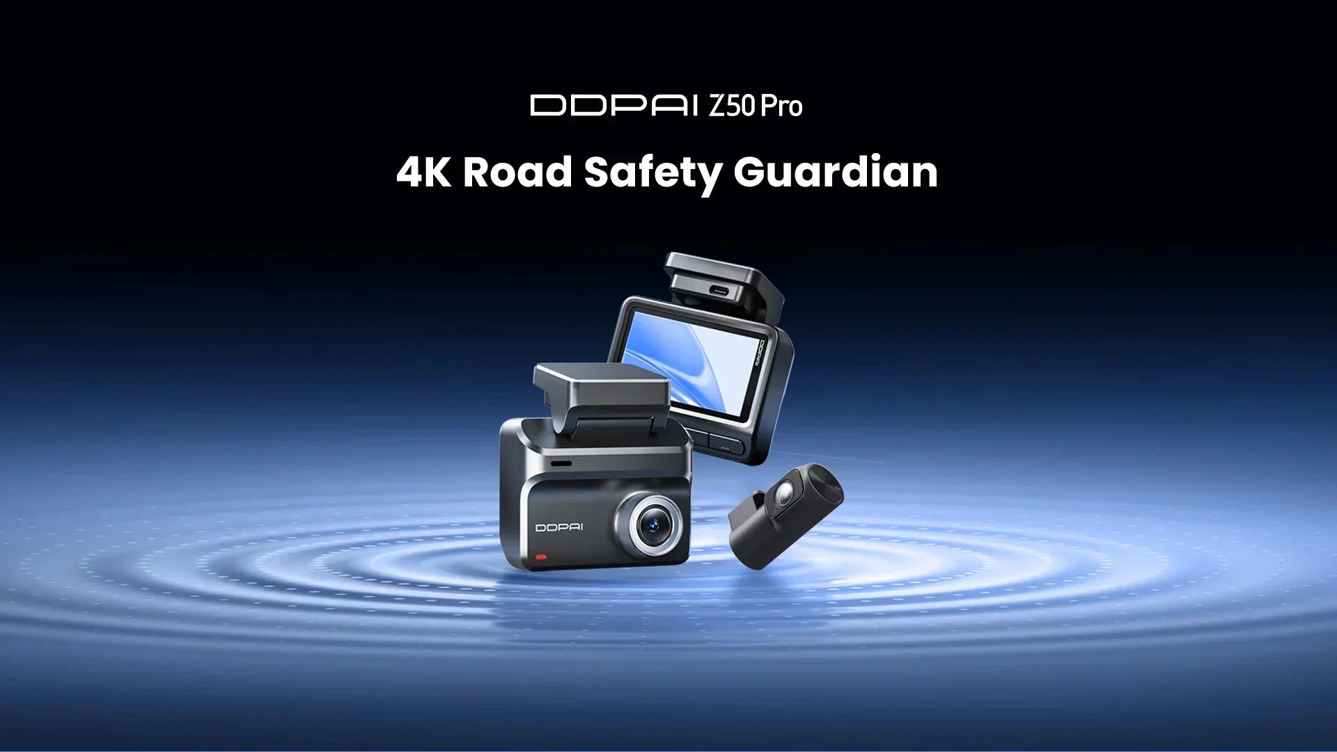 DDPAI Z50 Pro 4K UHD Dash Cam With 3 Inch IPS Display GPS ADAS Parking Monitor - stepyours.com