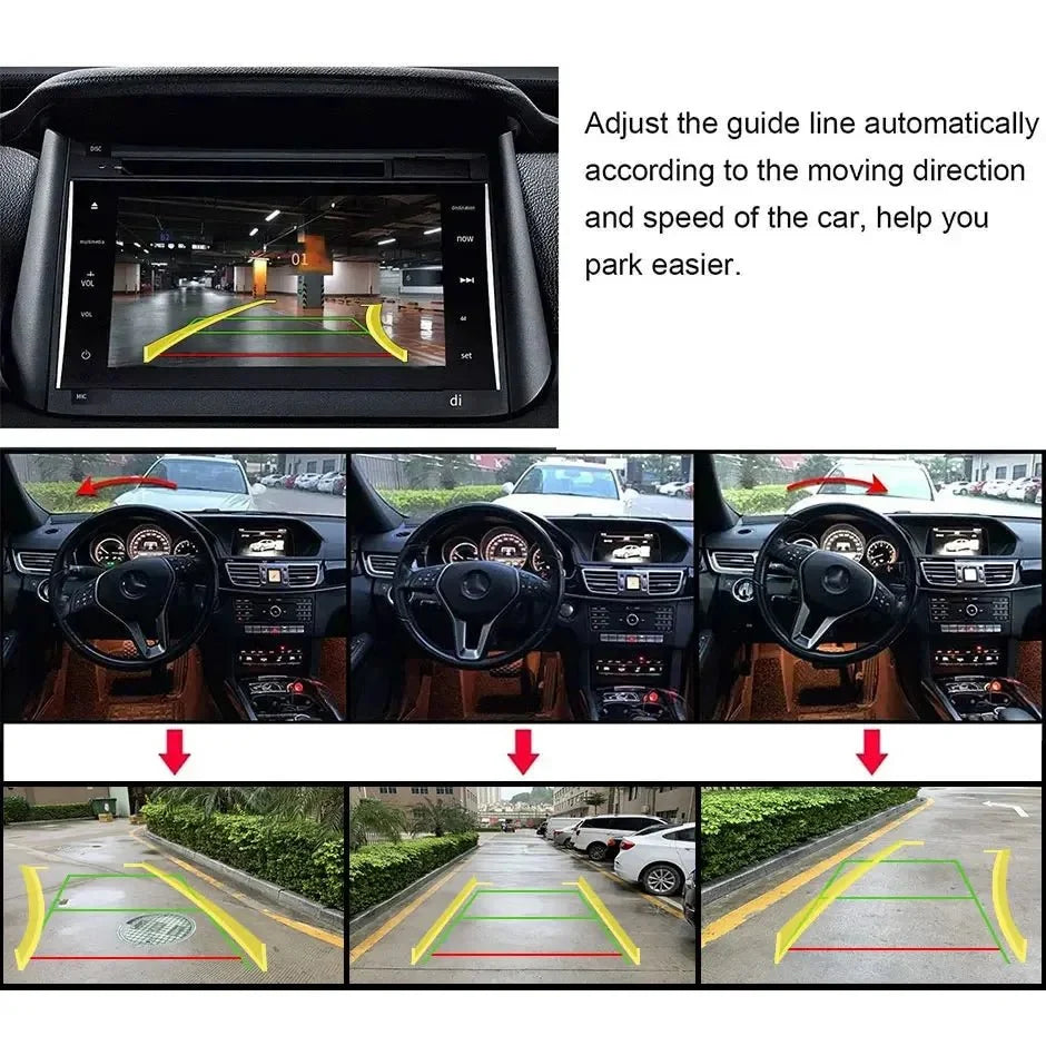 GreenYi 170 Degree AHD Car Rear View Camera Mini Fisheye 360 Degree Night Vision - stepyours.com