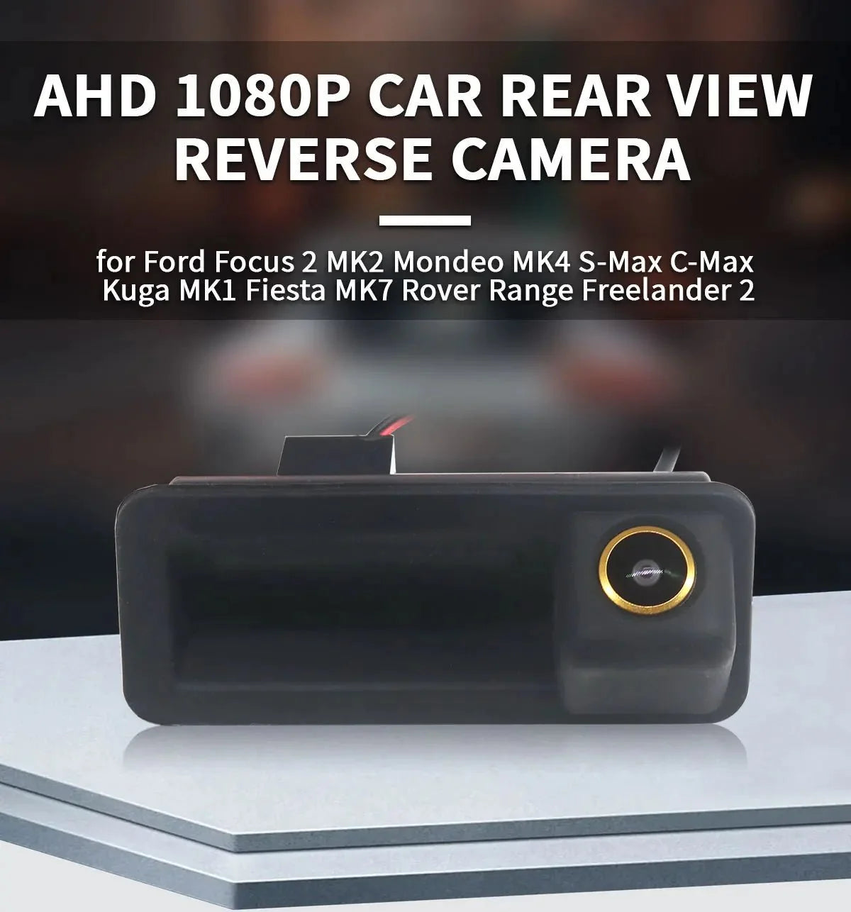 Rear View Camera 1080P 170 Degree For Ford Focus 2 Mk2 Mondeo Mk4 S Max - stepyours.com