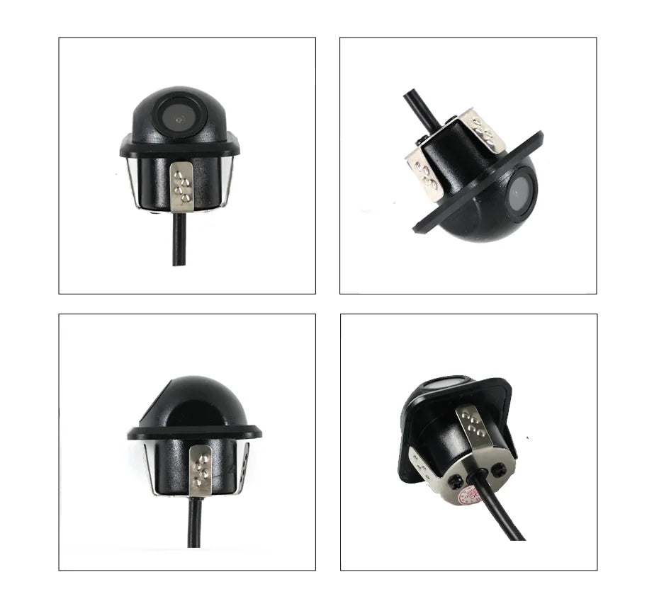 IP68 Waterproof 180 Degree Auto Parking Assist Rear View Camera 1080P AHD - stepyours.com