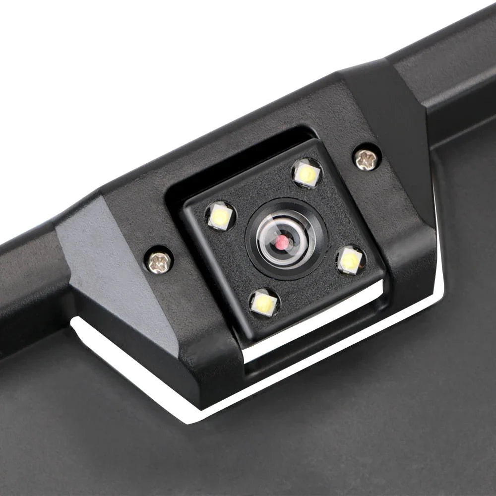 12V Car Rear View Camera 4 And 8 LED License Plate Holder Parking Sensor - stepyours.com