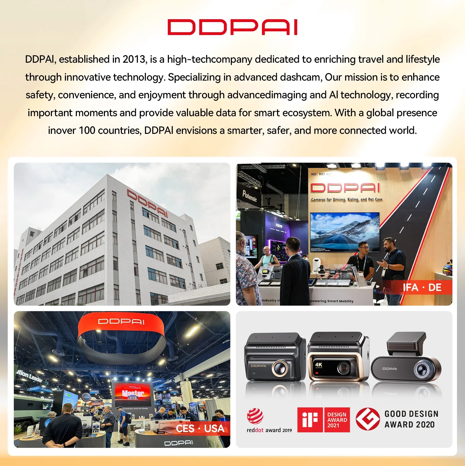 Pictrey A400 4K Dash Cam With Built In ADAS WiFi Night Vision Parking Monitor - stepyours.com