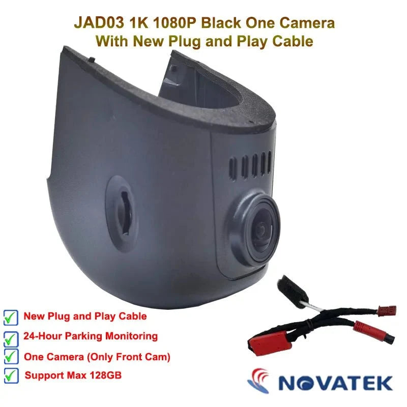 Plug and Play 4K Car Dash Cam for Audi A3 A4 A5 A6 A7 A8 Q3 Q5 Q7 TT 2016 - 2023 - stepyours.com