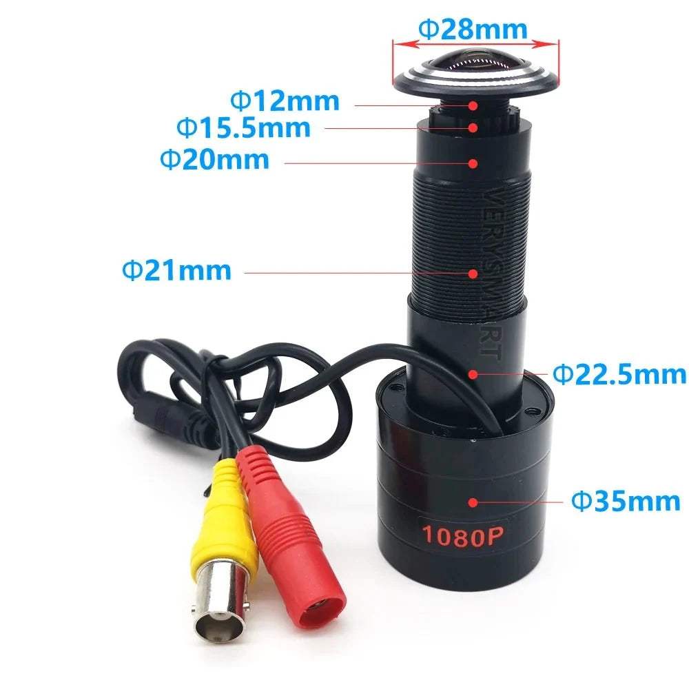 2MP Door Peephole Camera 160 Degree Fisheye AHD 1080P - stepyours.com