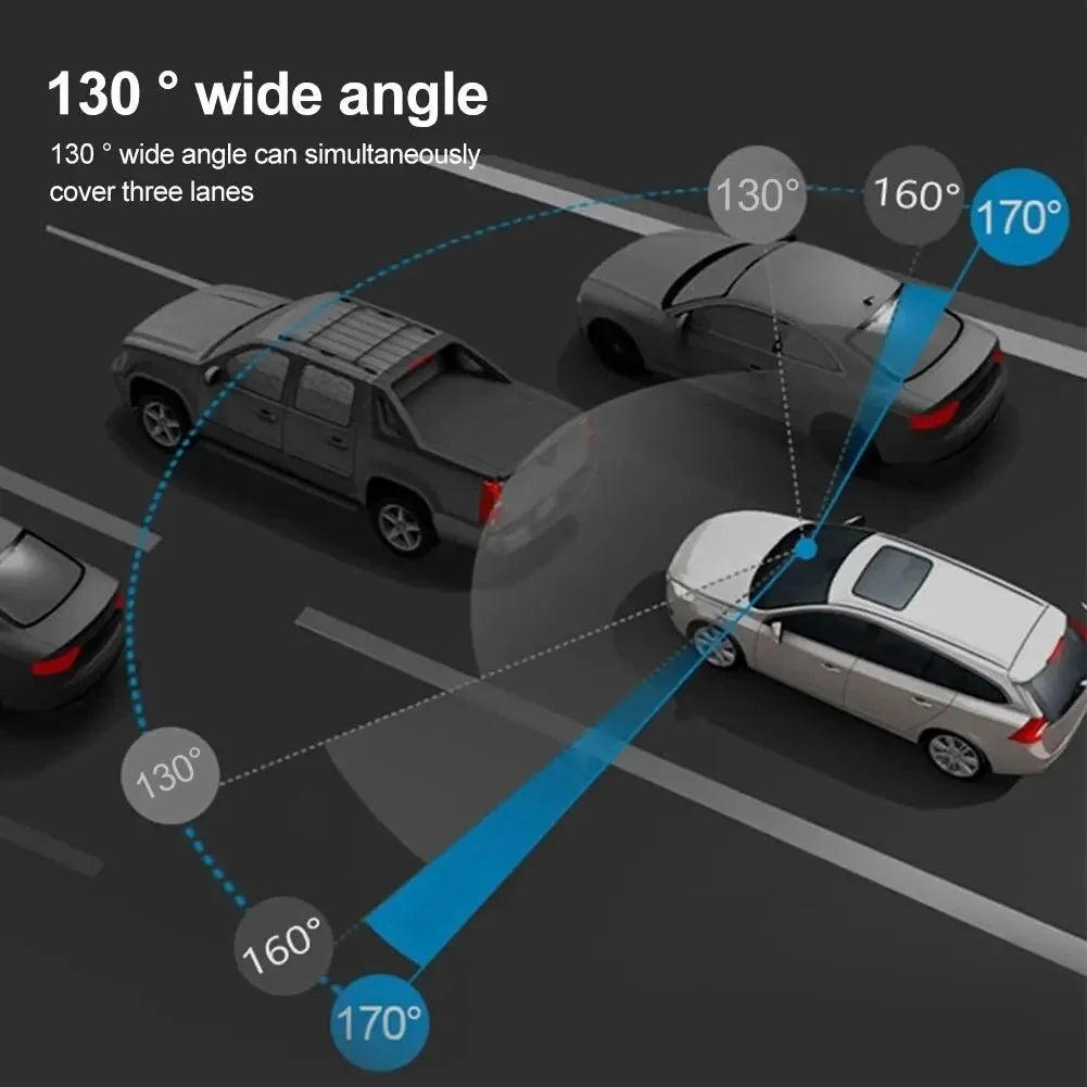 CZSKY 2K 1440P WiFi Dash Cam Car DVR Night Vision WDR Voice Control Parking Mode - stepyours.com