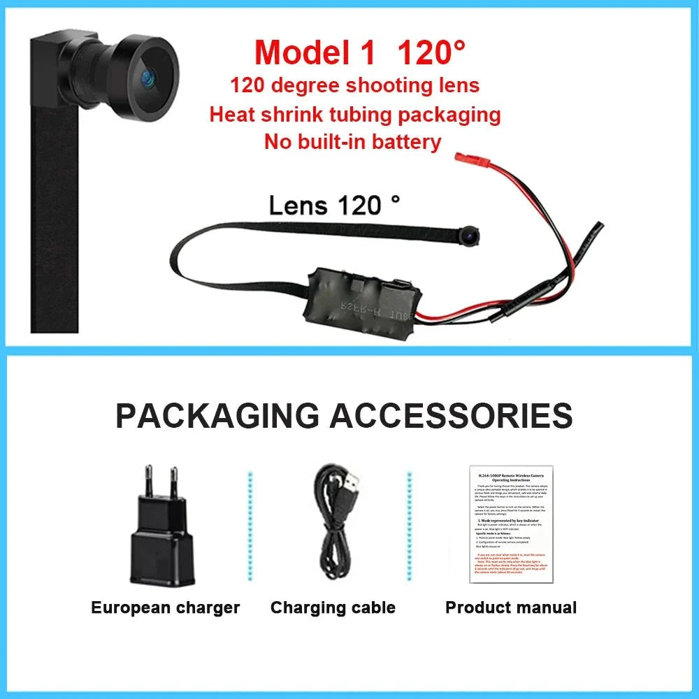 4K DIY Wireless WiFi Camera - 1080P HD Remote Viewing via Smartphone App Hooks - stepyours.com